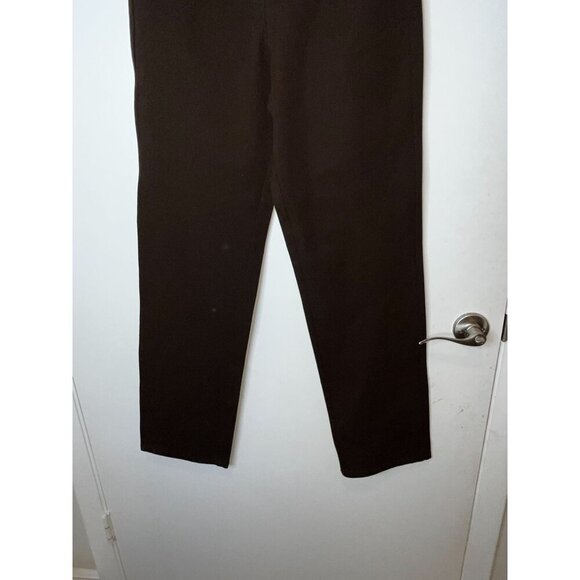 S.T John Sport Brown High Waist Straight-Leg Women's Pants Size 6 - Picture 4 of 15